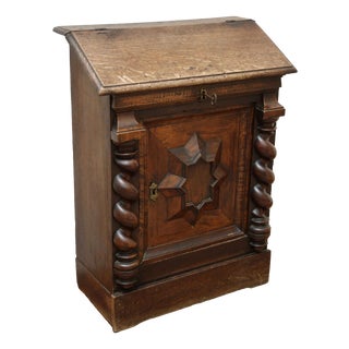 18th Century Baroque Chest of Drawers with Secretary For Sale