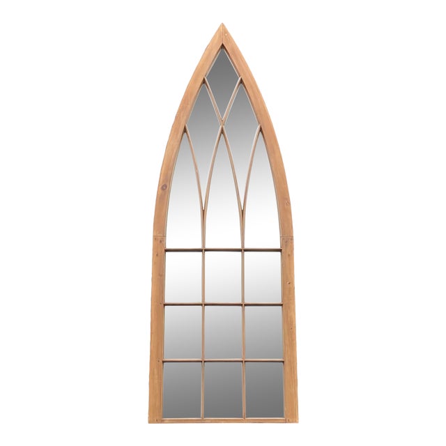 Antique Arched Church Window Architectural Wall Mirror Chairish