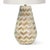 Regina Andrew Cassia Chevron Table Lamp in Natural For Sale - Image 4 of 7