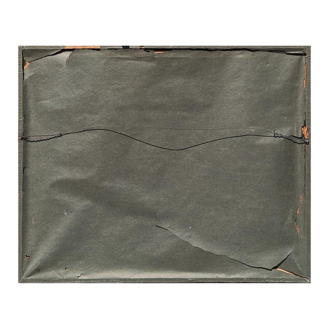 Abstract Charles Pebworth Modern Abstract Neutral Tone Figurative Drawing of a Woman with Wings, Late 20th Century For Sale - Image 3 of 11