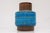 Vintage Rimini Blue Ceramic Vase by Aldo Londi for Bitossi, Italy, 1960s For Sale - Image 10 of 13