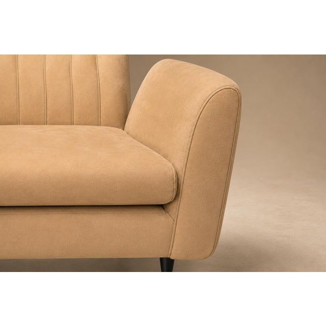 Giuseppe Scapinelli Giuseppe Scapinelli Armchairs in Hardwood & Suede, Brazil, 1950s For Sale - Image 4 of 18