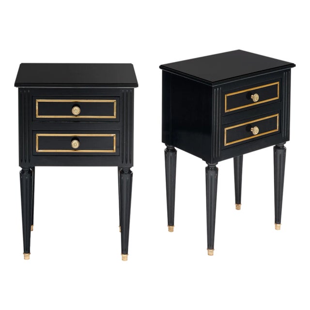 Pair of French Louis XVI Side Tables For Sale