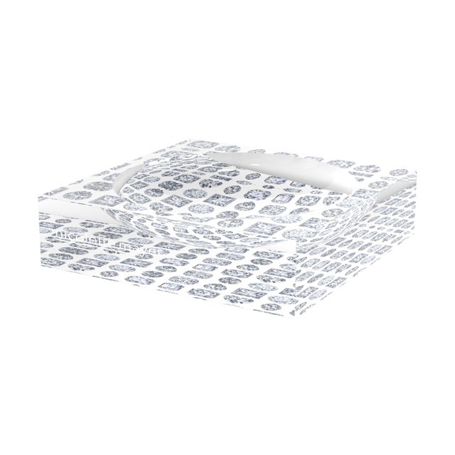 Bougie Diamonds Ice Acrylic Candy Catchall Dish, Small For Sale - Image 4 of 9
