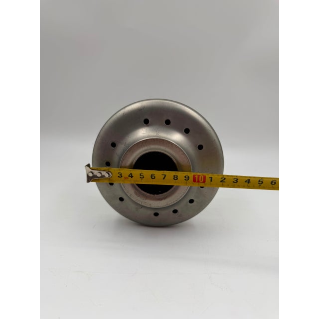 Vintage German Oil Lamp Burner Cap Candleholder from Stoff Nagel, 1950s For Sale - Image 10 of 11
