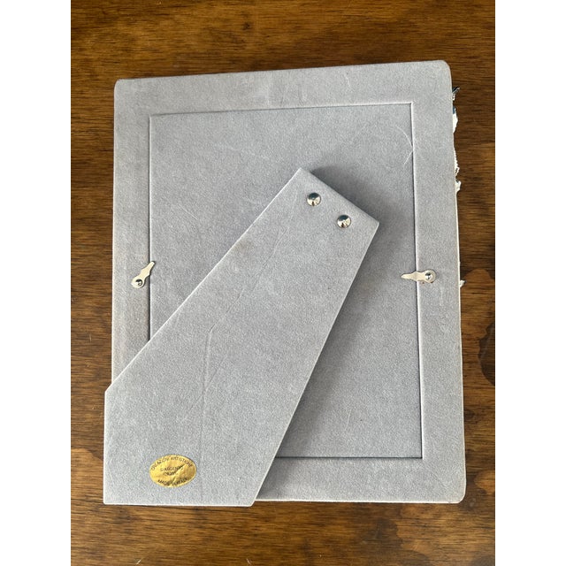 Italian Sterling Silver Grape Vine Picture Frame, 925 Photo Frame For Sale - Image 18 of 18