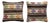 Anatolian Oushak Kilim Pillow Cover 19'' X 20'' - Set of Two For Sale