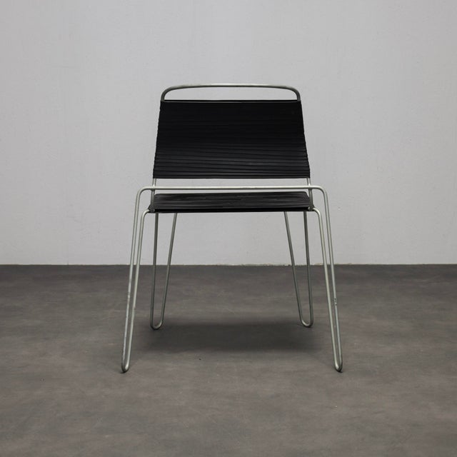 Rubber Band Chairs by Tom Dixon, 1990s, Set of 2 For Sale - Image 4 of 9