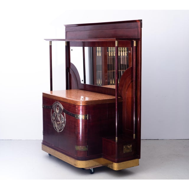 Art Nouveau Mahogany Buffet, 1905 For Sale - Image 5 of 18