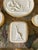 Antique Italian Grand Tour Plaster Intaglios - Set of 8 (Group #11) For Sale - Image 4 of 14