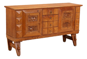 Vintage Rustic Sideboard, 1950s
