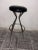 Metal Vintage Industrial Stool, 1950 For Sale - Image 7 of 8
