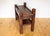 Brown Antique Rustic French Display Stand, 1890s For Sale - Image 8 of 18