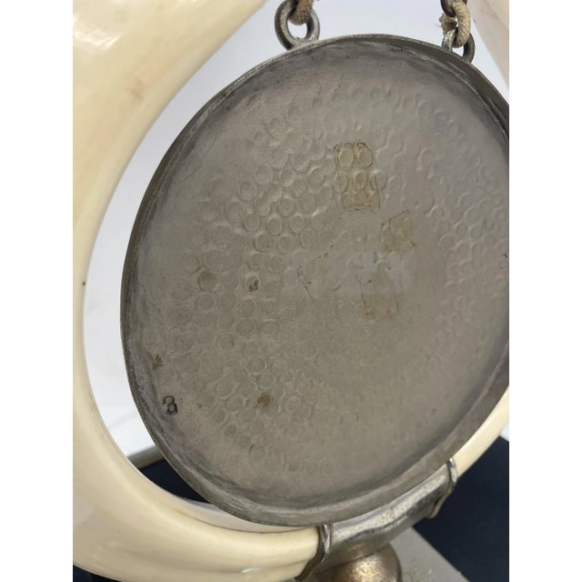 Black Antique Liberty Gong, 1920s For Sale - Image 8 of 13