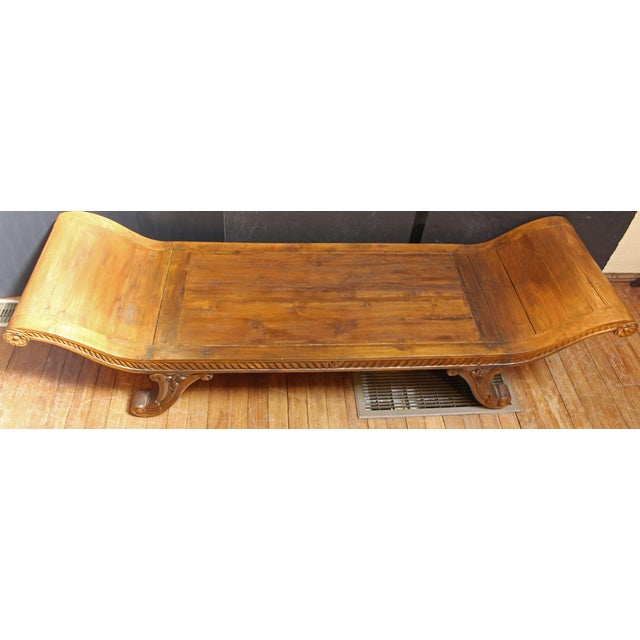 Circa 1820s-30s Anglo-Indian Regency Low Window Bench For Sale In Raleigh - Image 6 of 6