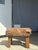 Wood Small Side Table in Asian Teak For Sale - Image 7 of 18