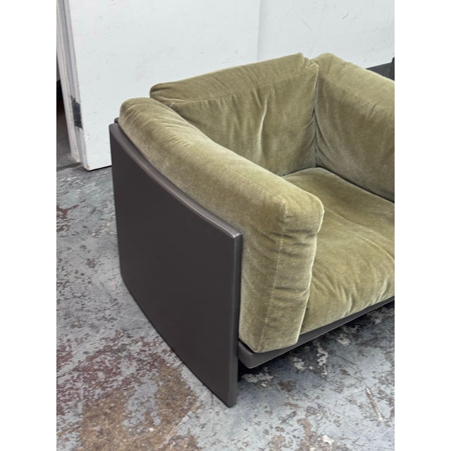 Tito Agnoli for Poltrona Frau La Capanelle Club Chairs, Pair For Sale - Image 12 of 12