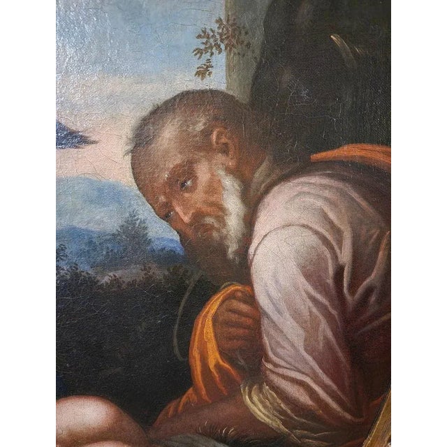 The Nativity, Early 18th Century, Oil on Canvas, Framed For Sale - Image 5 of 9