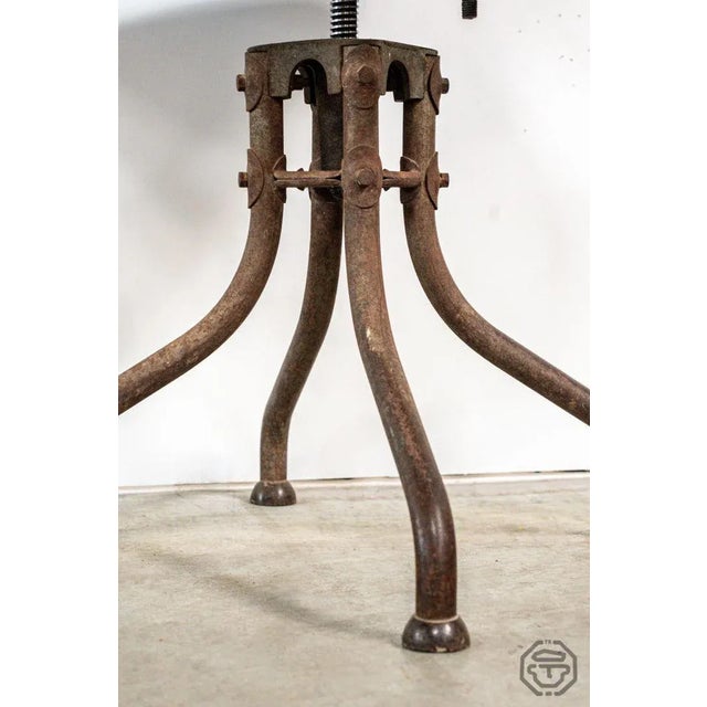Metal Industrial M42 Chair from Flambo, 1936 For Sale - Image 7 of 13