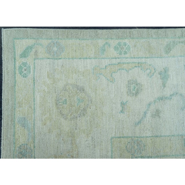 Turkish Oushak Rug 9'2" x 12'5" #19354 For Sale - Image 4 of 8