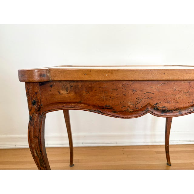 Antique 20th Century Reversible Inlaid Game Table For Sale In Los Angeles - Image 6 of 16