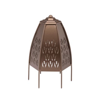 Earth Lantern in Iron by Il Bronzetto For Sale