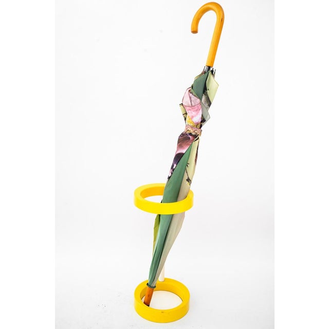 White Acrylic Glass Umbrella Stand, 1970s For Sale - Image 8 of 10