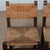 French Wood and Straw-Seated Chairs, 1940s, Set of 4 For Sale - Image 3 of 12