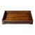 Huali Rosewood Rectangular Tray With Openwork Carving For Sale