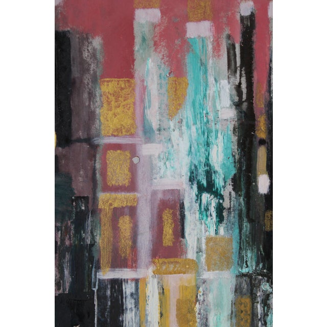 Uldis Krauze, Solo I, 2021, Oil on Cardboard, in Good conditions. Designed from 2000 This piece has an attribution mark, I...