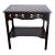 Wellington Hall Mahogany Table Vintage Edwardian Writing Chippendale Tea Desk For Sale