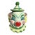 1950's Vintage Mid-Century Modern Smiling Clown Cookie Jar With Its Original Lid - From Sierra Vista of Pasadena, California For Sale