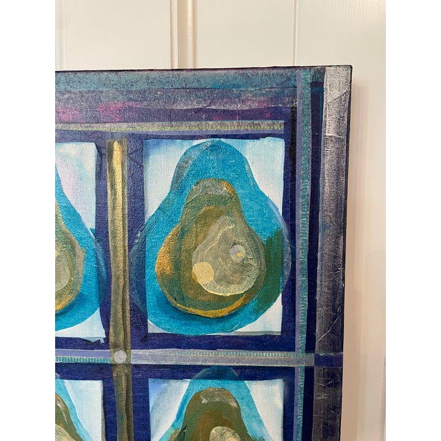 Interesting Modern “Study in Pears” Original Acrylic Painting / Artwork by Nashville Artist Will Koenig - Signed Nashville...