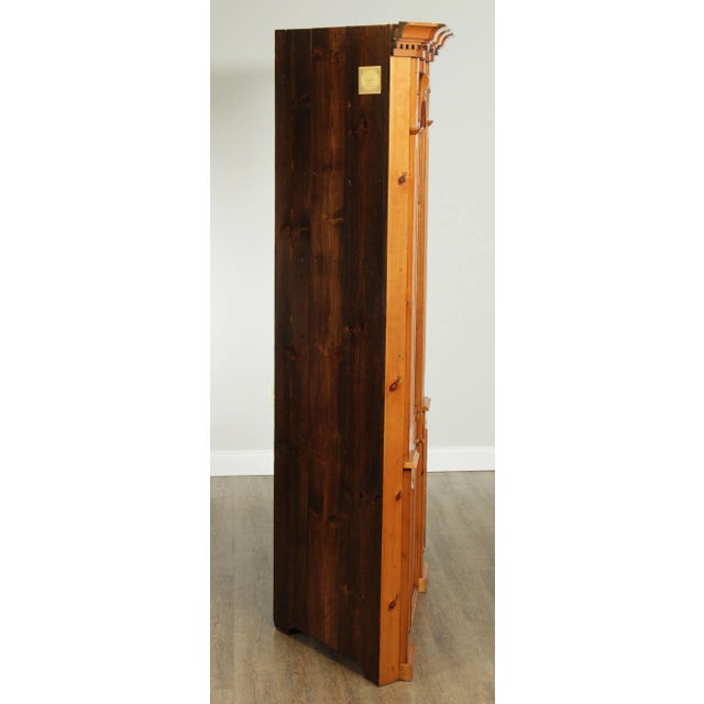 Stephen Von Hohen Books Country Collection Custom Pine Corner Cabinet For Sale In Philadelphia - Image 6 of 13
