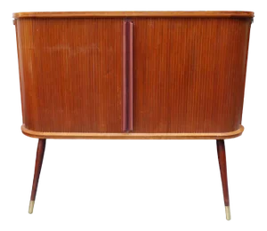 Wall Dresser with Sliding Doors, 1960s