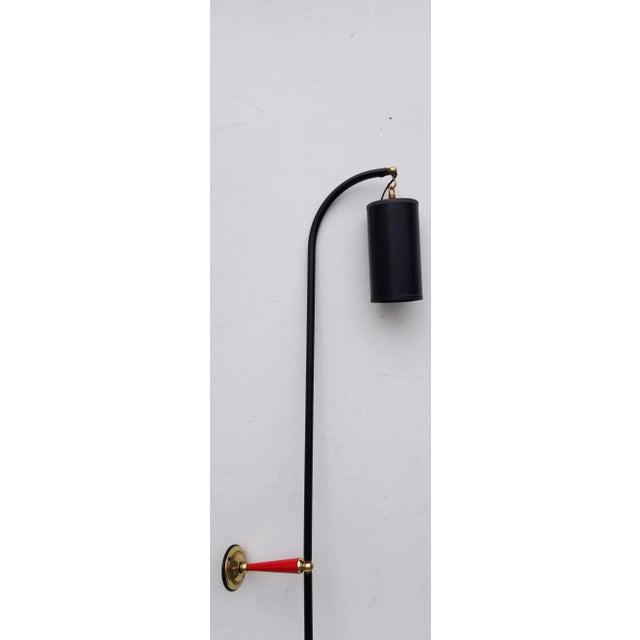Metal 1950s Mid-Century Modern Maison Lunel Sconce For Sale - Image 7 of 9