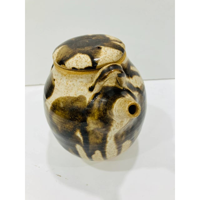 1980s Studio Pottery Tea Pot For Sale - Image 4 of 6