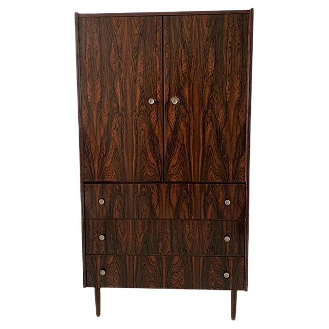 Mid-Century Cabinet in Rosewood Veneer, 1960s For Sale