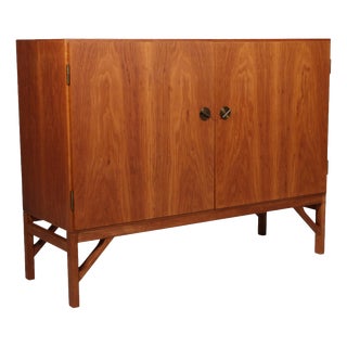 Oak Model 232 China Cabinet attributed to Børge Mogensen for FDB, 1970s For Sale