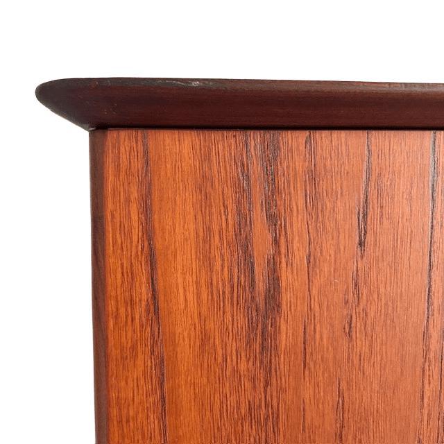 Mid-Century Danish Duotone Wardrobe, 1960s For Sale - Image 9 of 12