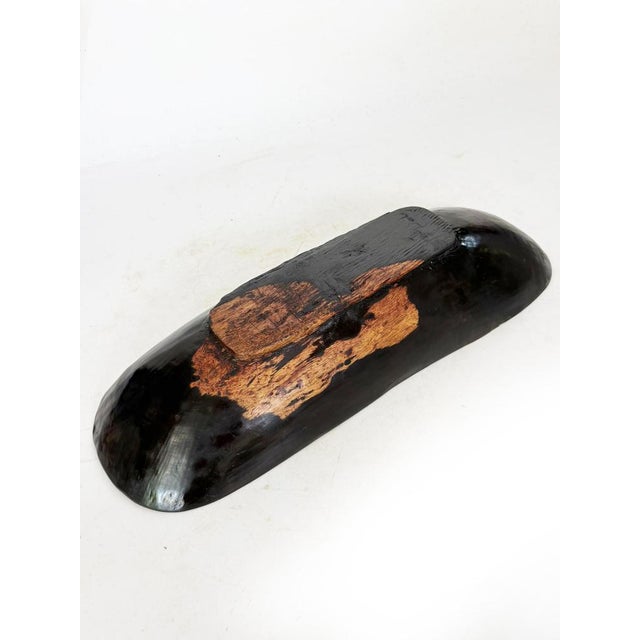 1960s Wooden Fruit Basket with Antique Patina, France, 1960 For Sale - Image 5 of 9