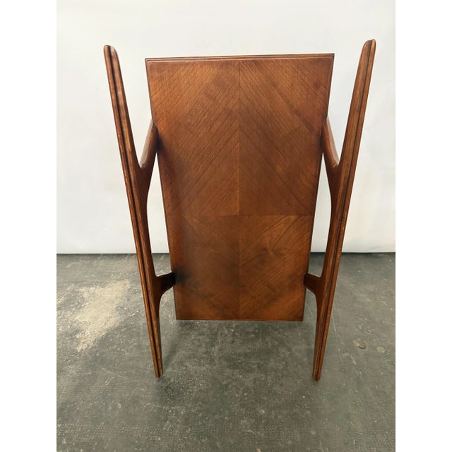 Wood Walnut Coffee Table by Cesare Lacca for Cassina, 1950s For Sale - Image 7 of 8