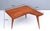Vintage Asymmetrical Wooden Veneer Coffee Table attributed to Gio Ponti, Italy, 1950s For Sale - Image 13 of 14