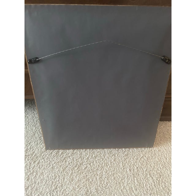 Textile Beautiful Vintage Oil Painting on Canvas of Cherubs in Ornate Gold Wood Frame For Sale - Image 7 of 8