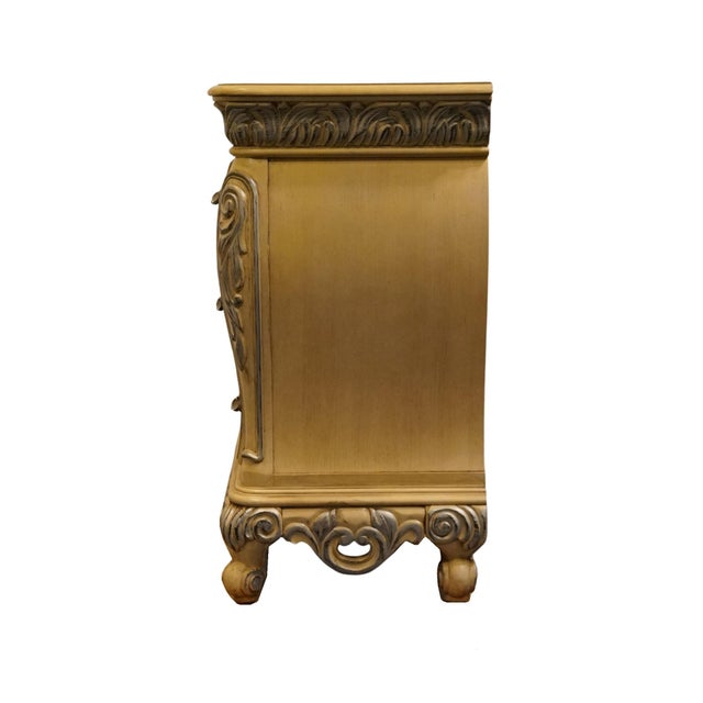 Pulaski Furniture Contemporary Louis XV French Provincial 46" Low Chest of Drawers 6344-127 For Sale - Image 9 of 12