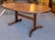 G-Plan Furniture European Mid Century Modern Extending Oval Teak Dining Table W/ Butterfly Leaf & Whale Fin Pedestal Base by G-Plan Furniture, Uk c.1960 For Sale - Image 4 of 14