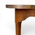 Wood Mid-20th Century Mahogany Trefoil Chair-Side Table With Tooled Leather Top For Sale - Image 7 of 8