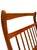 Brown Vintage Danish Modern Teak Folding Magazine Rack | Mid-Century Scandinavian Magazine Stand | Attributed to Ernest Sohn for Etco For Sale - Image 8 of 9