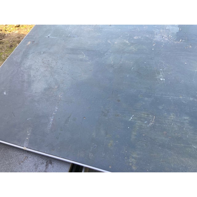 1940s General Fireproofing Metal Tanker Desk For Sale In Sacramento - Image 6 of 12