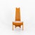 1970s Set of Six Modernist Tall Back Dining Chairs For Sale - Image 13 of 18